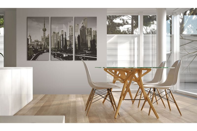 Tavla Grey Shanghai 60x40 - Artgeist sp. z o. o. - Inredning - Tavlor & konst - Canvastavlor