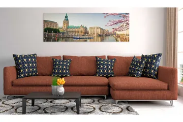Tavla Hamburg Town Hall 150x50 cm - Inredning - Tavlor & konst - Canvastavlor
