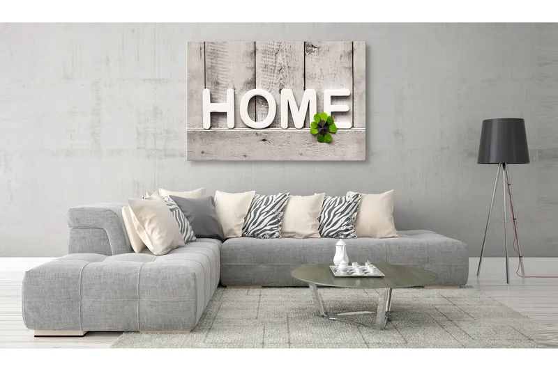 Tavla Happy Home 120x80, Artgeist sp. z o. o.