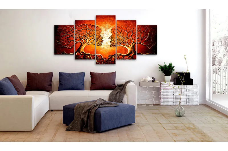 Tavla Heat Of Love 200x100 - Artgeist sp. z o. o. - Inredning - Tavlor & konst - Canvastavlor