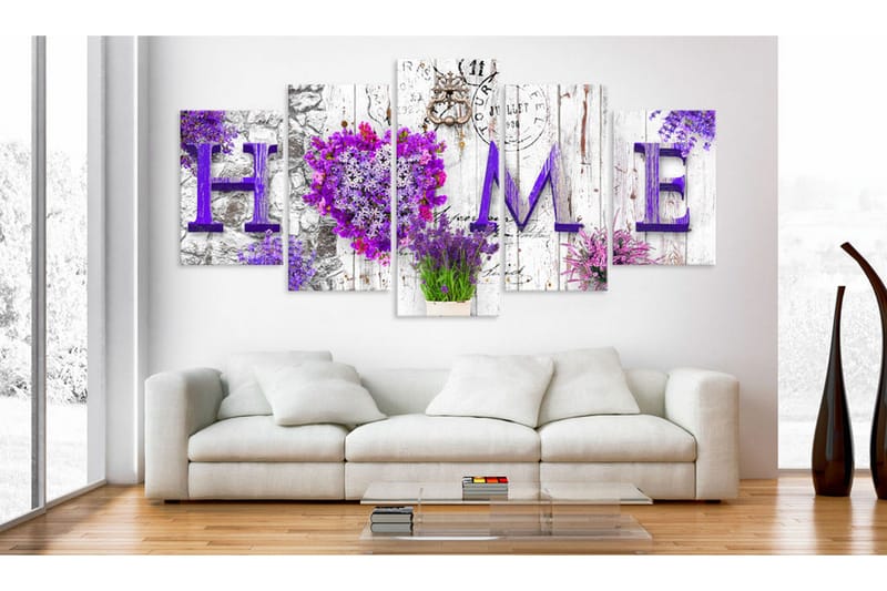 Tavla Heather Asylum 200x100 - Artgeist sp. z o. o. - Inredning - Tavlor & konst - Canvastavlor