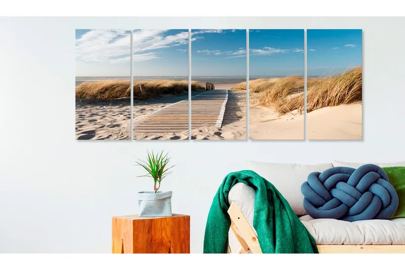 Tavla Holiday At Sea 200x80 - Artgeist sp. z o. o. - Inredning - Tavlor & konst - Canvastavlor