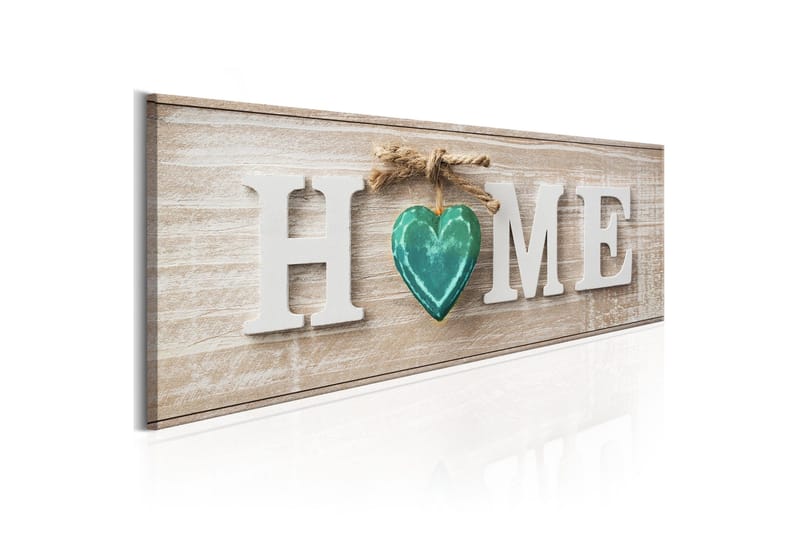 Tavla Home: Blue 135x45 - Artgeist sp. z o. o. - Inredning - Tavlor & konst - Canvastavlor