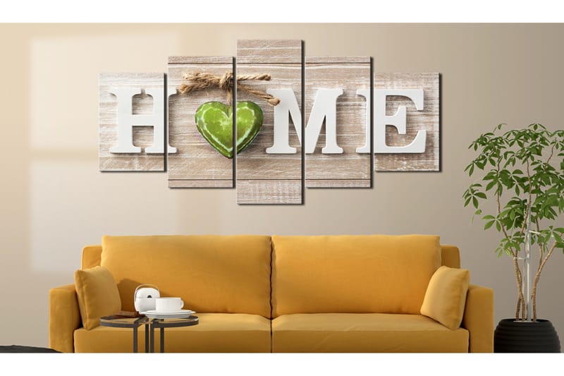 Tavla Home Domestic Melody 100x50 - Artgeist sp. z o. o. - Inredning - Tavlor & konst - Canvastavlor