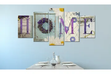 Tavla Home In Pastels 100x50 - Artgeist sp. z o. o. - Inredning - Tavlor & konst - Canvastavlor