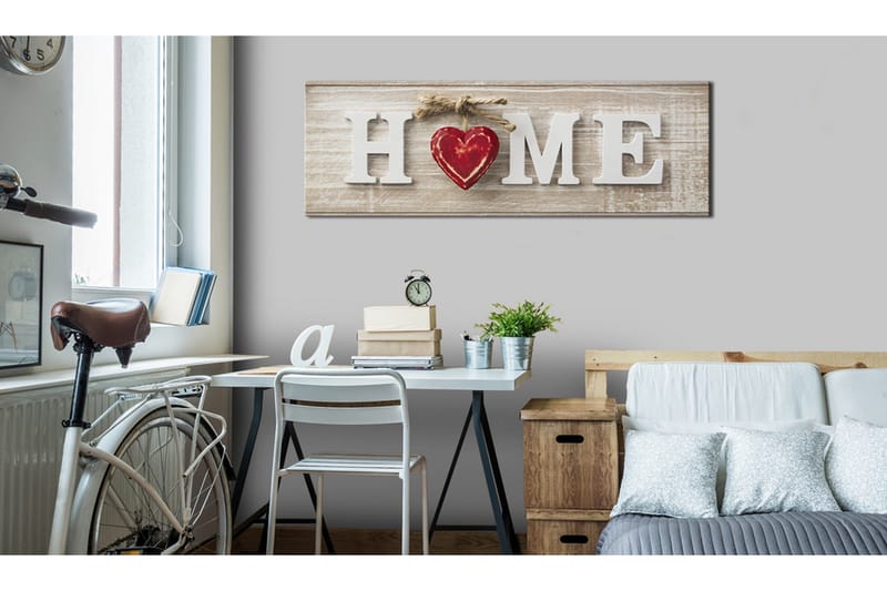 Tavla Home: Red 135x45, Artgeist sp. z o. o.