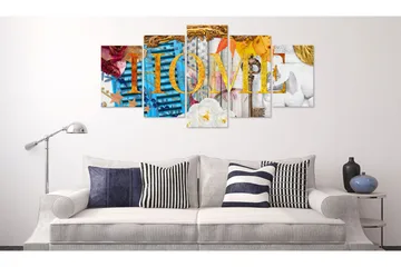 Tavla Home Vintage 100x50 - Artgeist sp. z o. o. - Inredning - Tavlor & konst - Canvastavlor
