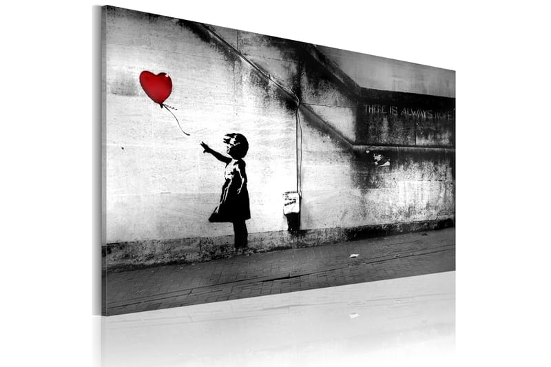 Tavla Hope Banksy 60x40 - Artgeist sp. z o. o. - Canvastavlor