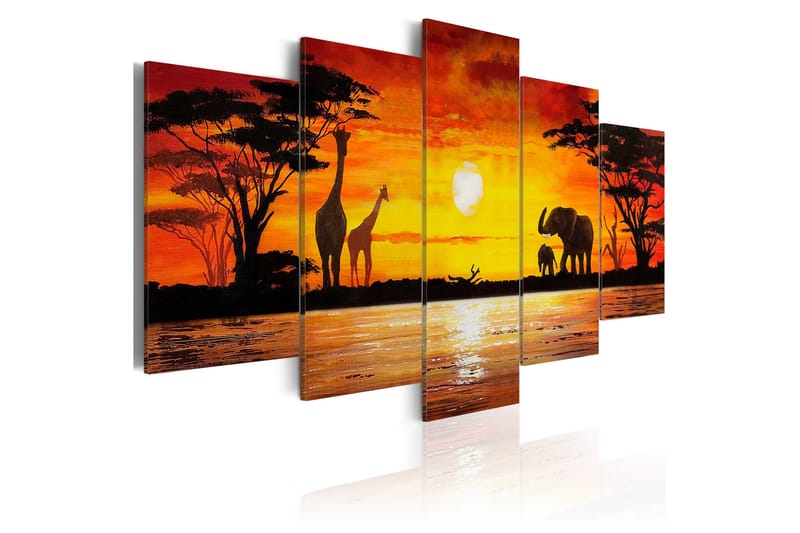 Tavla Hot Safari 100x50 - Artgeist sp. z o. o. - Inredning - Tavlor & konst - Canvastavlor