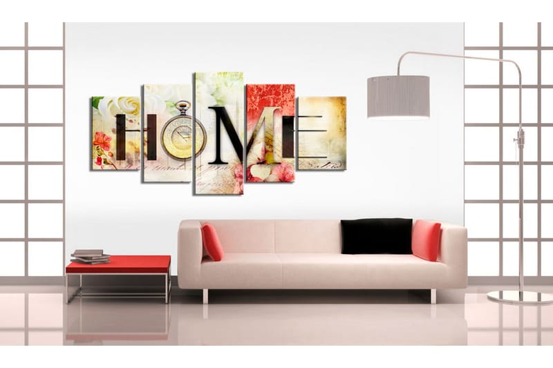 Tavla House Of Flowers 100x50 - Artgeist sp. z o. o. - Inredning - Tavlor & konst - Canvastavlor