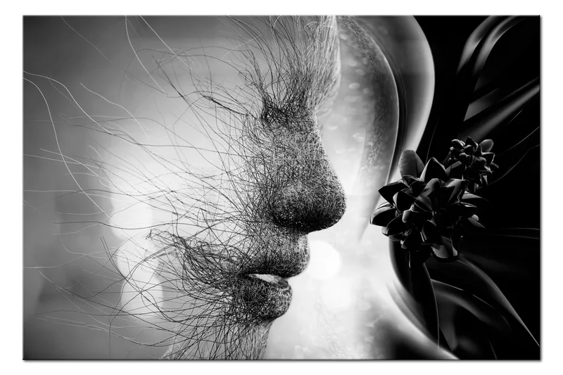 Tavla Human Thread 90x60, Artgeist sp. z o. o.
