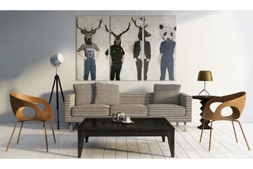 Tavla Humans Are Also Animals 60x40 - Artgeist sp. z o. o. - Inredning - Tavlor & konst - Canvastavlor