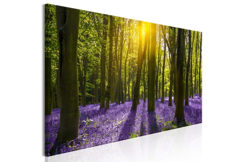Tavla Hyacinth Field (1 Part) Narrow 135x45 - Inredning - Tavlor & konst - Canvastavlor