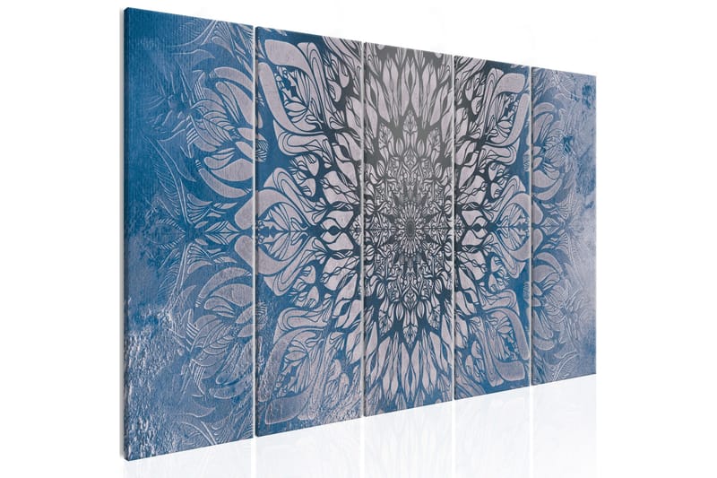 Tavla Hypnosis 5 Parts Blue Narrow 225x90, Artgeist sp. z o. o.