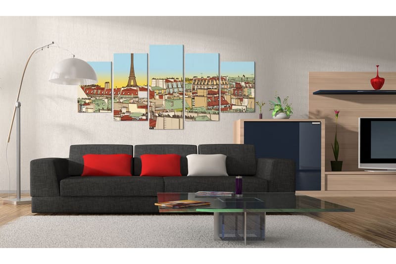 Tavla Idyllic Parisian Picture 100x50 - Artgeist sp. z o. o. - Inredning - Tavlor & konst - Canvastavlor