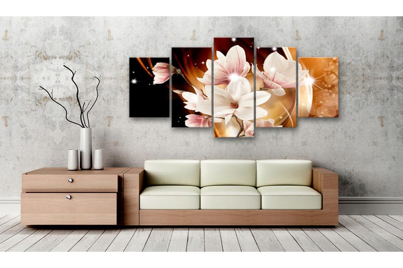 Tavla Illumination Magnolia 200x100 - Artgeist sp. z o. o. - Inredning - Tavlor & konst - Canvastavlor