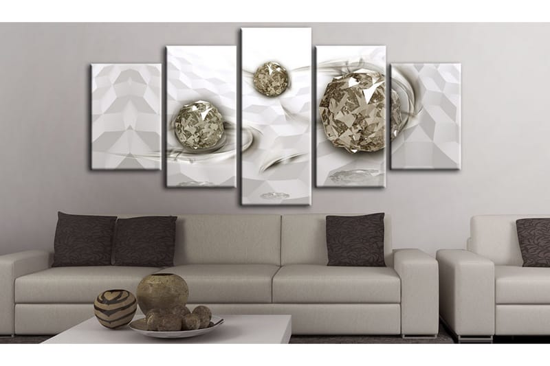 Tavla Immersed Gold 200x100 - Artgeist sp. z o. o. - Inredning - Tavlor & konst - Canvastavlor