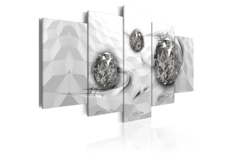Tavla Immersed Silver 100x50 - Artgeist sp. z o. o. - Inredning - Tavlor & konst - Canvastavlor