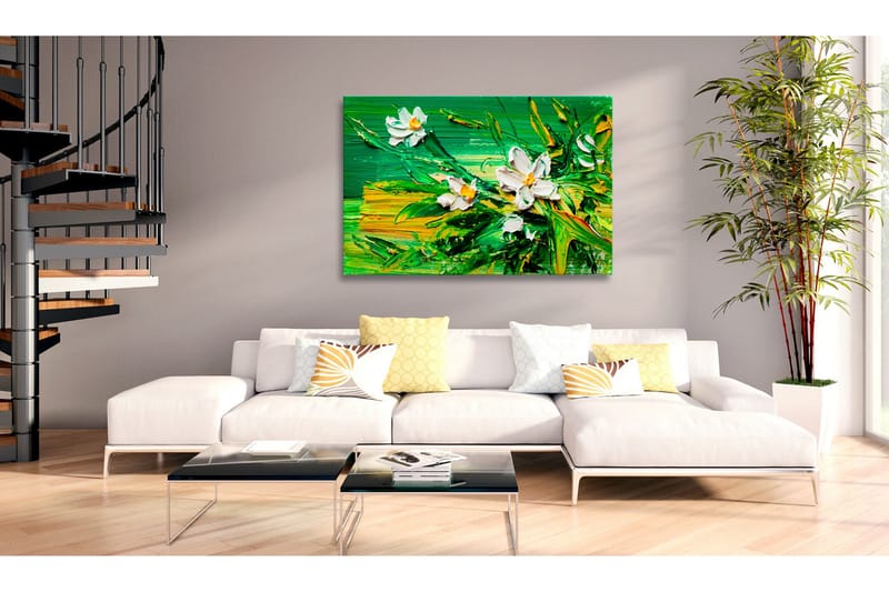 Tavla Impressionist Style: Flowers 120x80, Artgeist sp. z o. o.