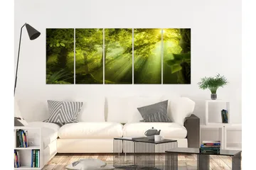 Tavla In The Sunshine 5 Parts Narrow 200x80 - Artgeist sp. z o. o. - Inredning - Tavlor & konst - Canvastavlor