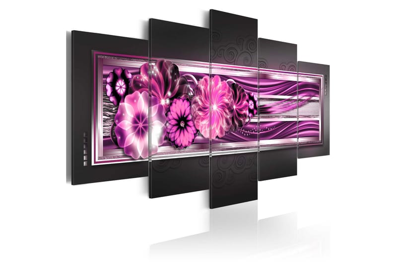 Tavla In Pink Waves 100x50, Artgeist sp. z o. o.