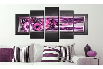 Tavla In Pink Waves 200x100 - Artgeist sp. z o. o. - Inredning - Tavlor & konst - Canvastavlor
