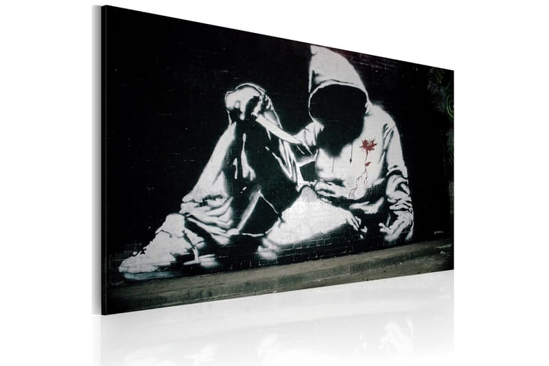 Tavla Incognito Killer Banksy 60x40 - Artgeist sp. z o. o. - Inredning - Tavlor & konst - Canvastavlor