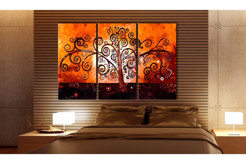 Tavla Inspired By Gustav Klimt 120x80 - Artgeist sp. z o. o. - Inredning - Tavlor & konst - Canvastavlor