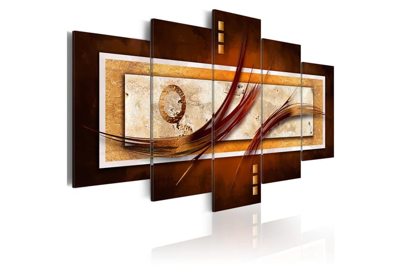 Tavla Iridescent Brown 100x50, Artgeist sp. z o. o.