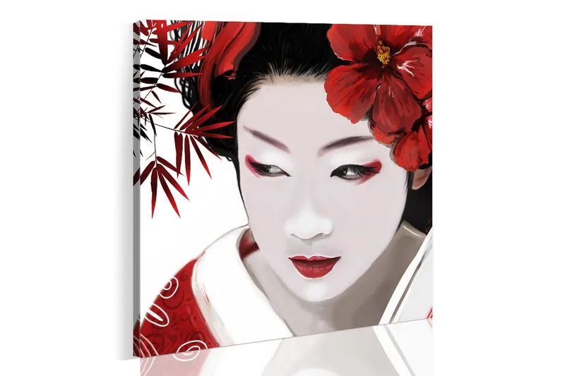 Tavla Japanese Geisha 40x40, Artgeist sp. z o. o.