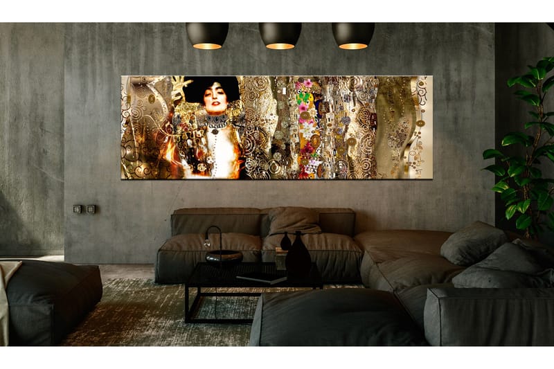 Tavla Judith And Flowers 1 Part Narrow VALUE_MISSING_3 120x40 - Inredning - Tavlor & konst - Canvastavlor