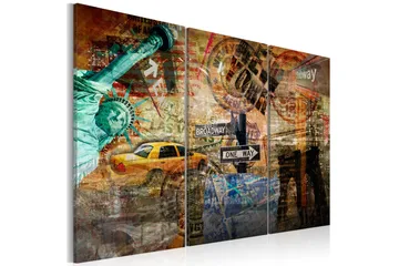 Tavla Kärnan Nyc 60x40 - Artgeist sp. z o. o. - Inredning - Tavlor & konst - Canvastavlor