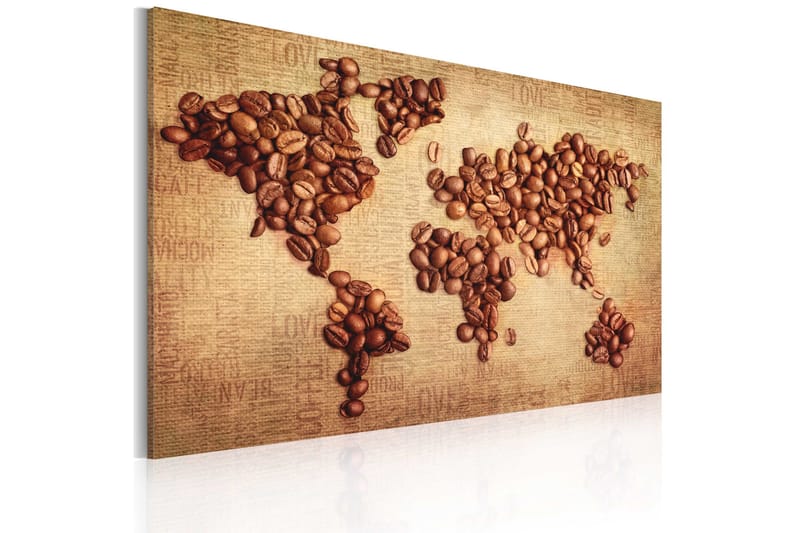 Tavla Kaffe Från Hela Världen 90x60, Artgeist sp. z o. o.