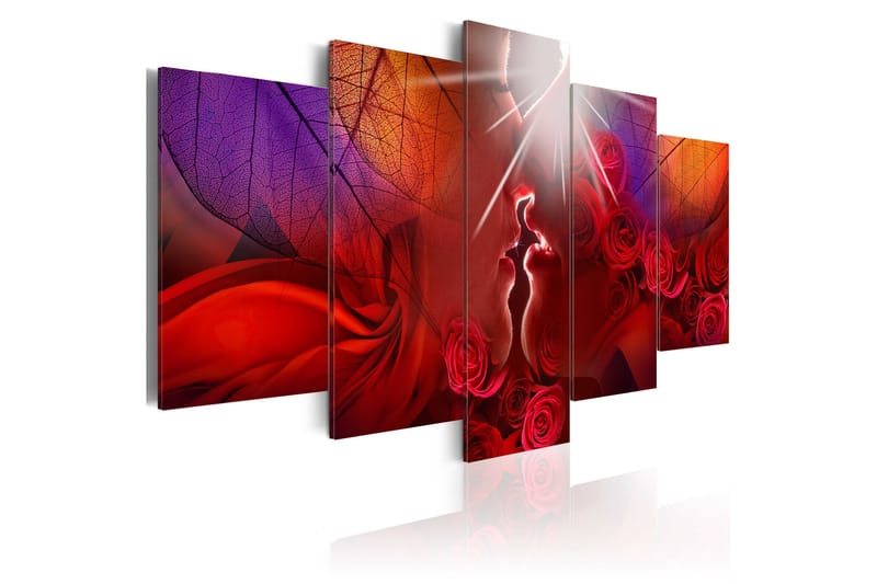 Tavla Kiss From Rose 200x100, Artgeist sp. z o. o.