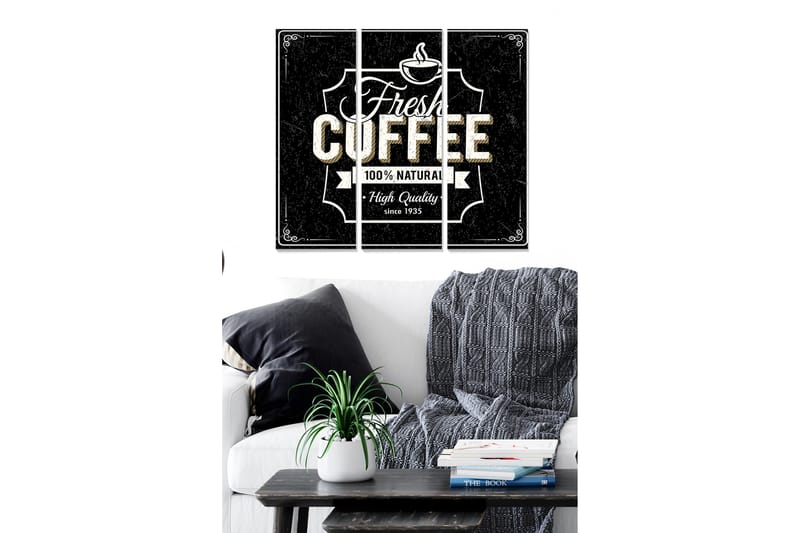 Tavla Kitchen 3-pack Flerfärgad - 20x50 cm - Inredning - Tavlor & konst - Canvastavlor