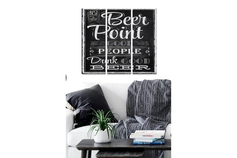Tavla Kitchen 3-pack Flerfärgad - 20x50 cm - Inredning - Tavlor & konst - Canvastavlor
