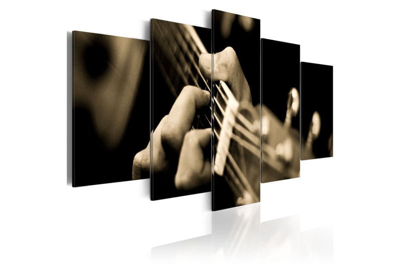 Tavla Klassisk Gitarr 100x50 - Artgeist sp. z o. o. - Inredning - Tavlor & konst - Canvastavlor