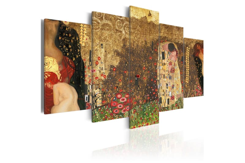 Tavla Klimt's Muses 200x100, Artgeist sp. z o. o.