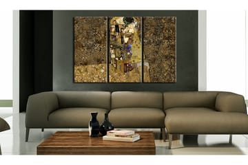 Tavla Klimt Inspiration Kiss 120x80 - Artgeist sp. z o. o. - Inredning - Tavlor & konst - Canvastavlor