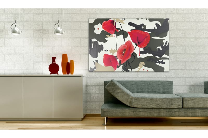 Tavla Krigsmålning 90x60 - Artgeist sp. z o. o. - Inredning - Tavlor & konst - Canvastavlor