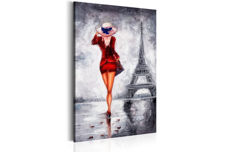 Tavla Lady in Paris 60x90 - Artgeist sp. z o. o. - Inredning - Tavlor & konst - Canvastavlor