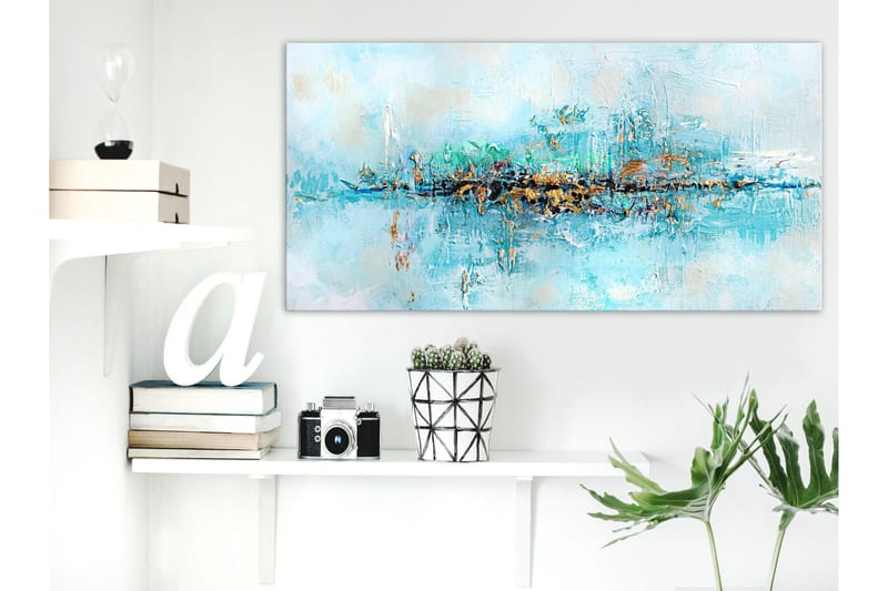 Tavla Lagoon (1 Part) Wide 120x60 - Artgeist sp. z o. o. - Inredning - Tavlor & konst - Canvastavlor