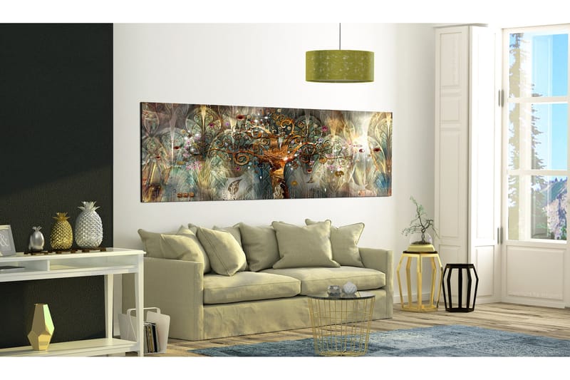 Tavla Land Of Happiness 135x45 - Artgeist sp. z o. o. - Inredning - Tavlor & konst - Canvastavlor
