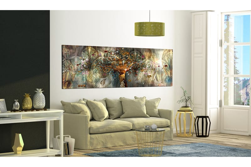 Tavla Land Of Happiness 135x45 - Artgeist sp. z o. o. - Inredning - Tavlor & konst - Canvastavlor