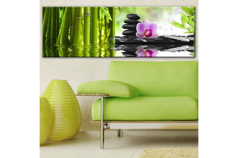 Tavla Land of Zen 135x45 - Inredning - Tavlor & konst - Canvastavlor