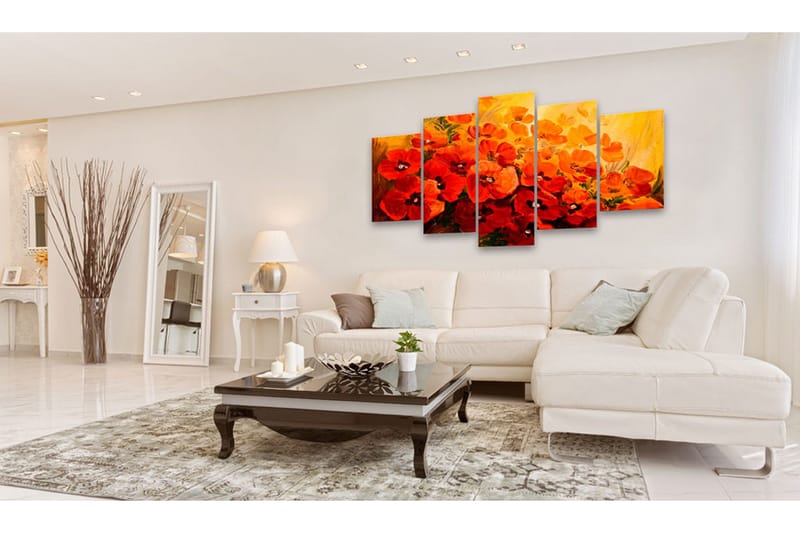 Tavla Land of Poppies 200x100, Artgeist sp. z o. o.