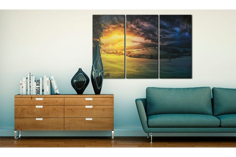 Tavla Landet av den uppgående solen 90x60 - Artgeist sp. z o. o. - Inredning - Tavlor & konst - Canvastavlor