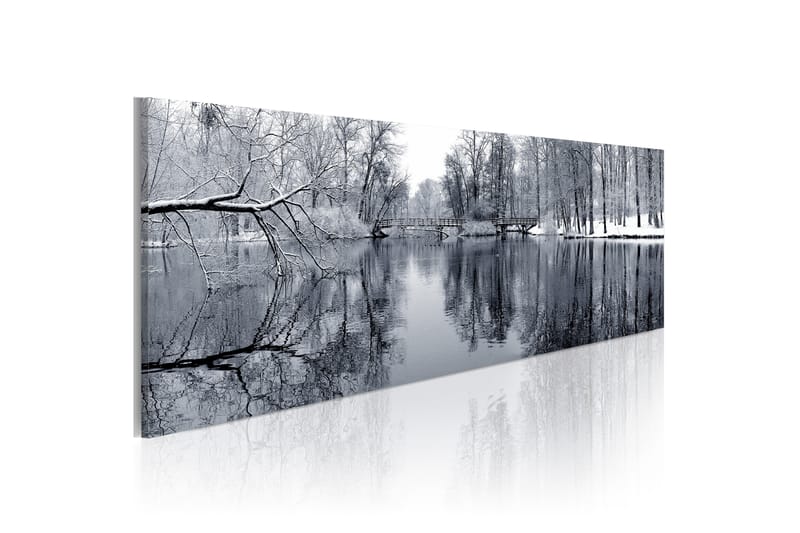 Tavla Landskap Vinter 120x40 - Artgeist sp. z o. o. - Inredning - Tavlor & konst - Canvastavlor
