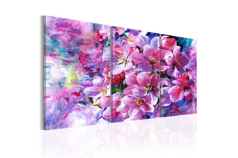Tavla Lilac Flowers 60x30 - Artgeist sp. z o. o. - Inredning - Tavlor & konst - Canvastavlor