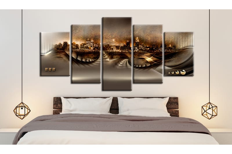 Tavla Lost City 200x100 - Artgeist sp. z o. o. - Inredning - Tavlor & konst - Canvastavlor
